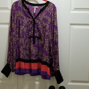 Petticoat Alley Smock Style Blouse